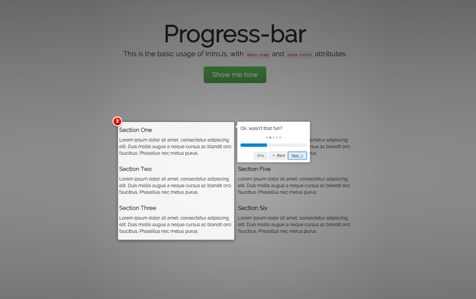(Screenshot: introjs.com)