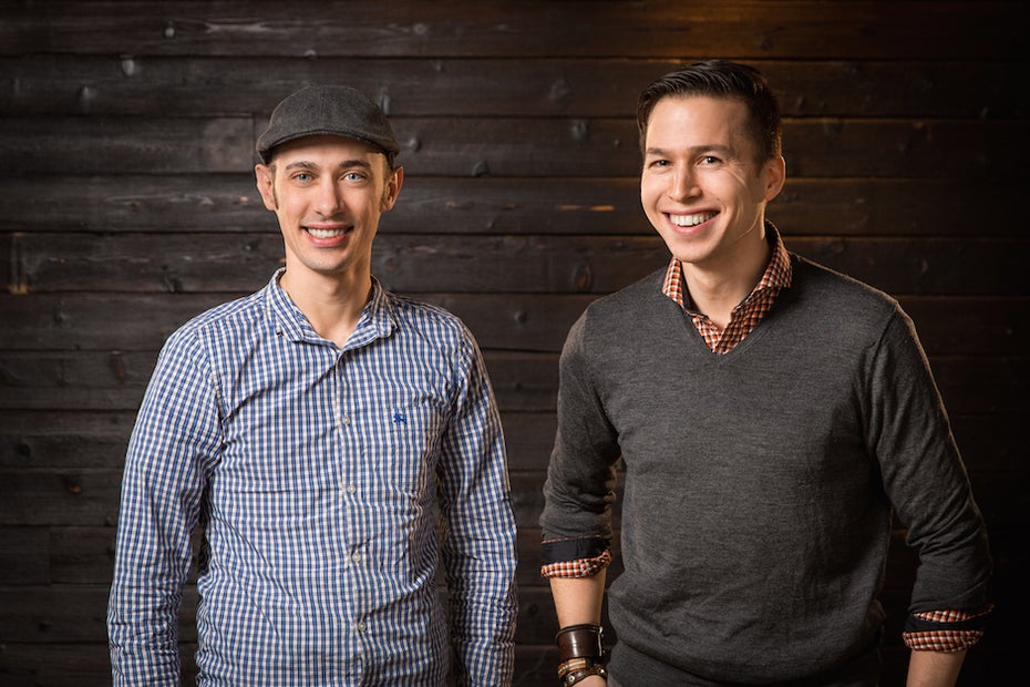 Die Shopify-Gründer Tobias Lütke und Daniel Weinand. (Foto: Shopify)