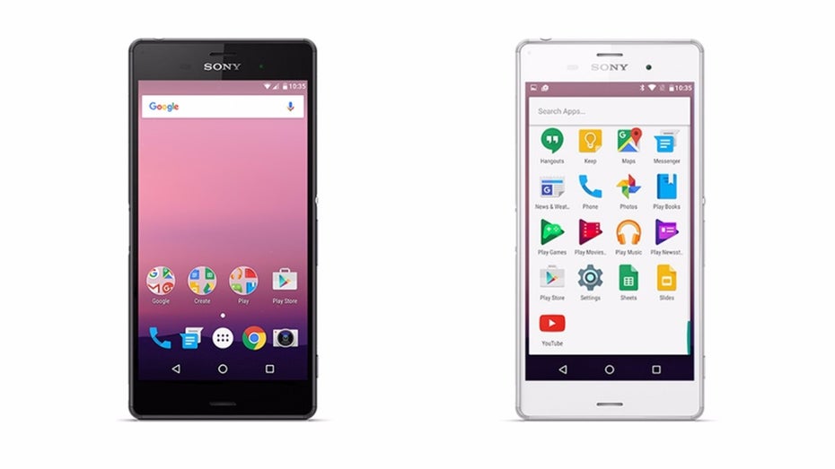 Android N kann jetzt auch auf dem Sony Xperia Z3 ausprobiert werden. (Bild: Sony)