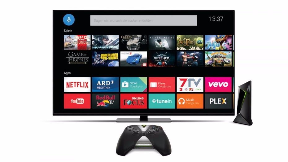 Kleine, kräftige Set-Top-Box: Das kann Nvidias Shield Android TV
