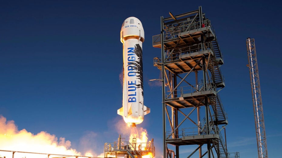 „That’s a dick“: Die besten Netzreaktionen auf Jeff Bezos‘ New-Shepard-Rakete