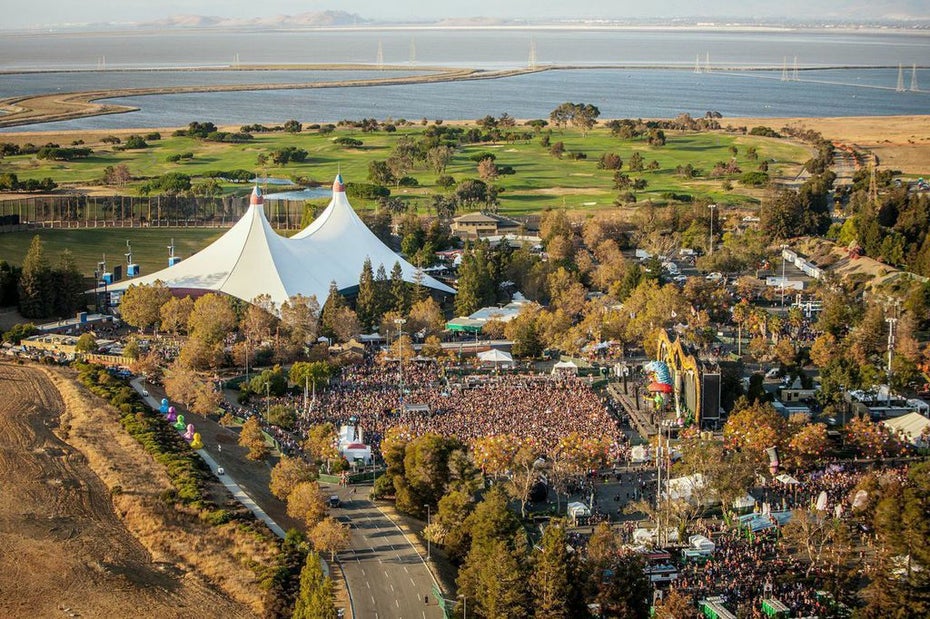 Google I/O 2016 fidet im Shoreline Amphitheatre statt – einer offenen Location. (Foto: Google Maps; Aqua Gaia)