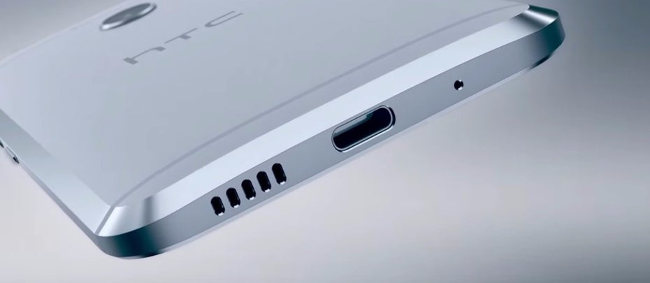 HTC 10 hat einen USB-Typ-C-Anschluss an Bord. (Bild: HTC)