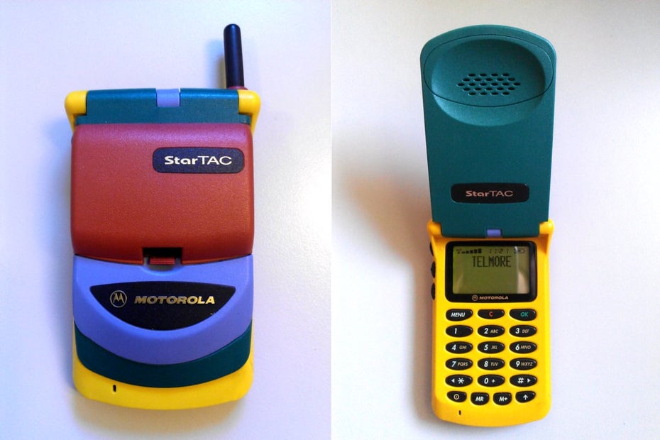 Motorola Startac Rainbow. (Foto: Redfield-1982)