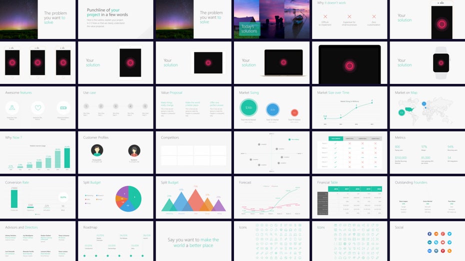 Kostenlose PowerPoint-Vorlage fürs Pitchdeck: So überzeugst du Investoren richtig