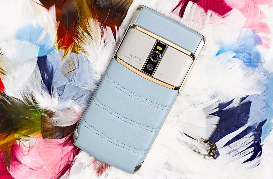 Vertu Signature Touch Blue Sky. (Screenshot: Vertu) 