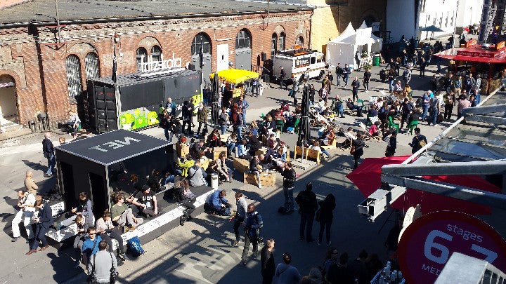 Auf der re:publica in Berlin wird auch die Zukunft der Arbeit diskutiert. Ein Thema: Recruitainment. (Foto: t3n.de)