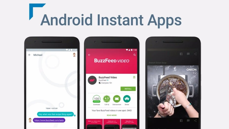 (Bild: Google) Superschnelle Smartphone-Apps: Was hinter Googles „Android Instant Apps“ steckt