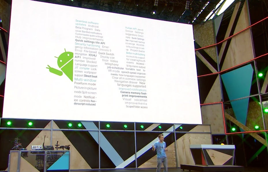 Hunderte Neuerungen sind in Android N eingeflossen. (Screenshot: Google)