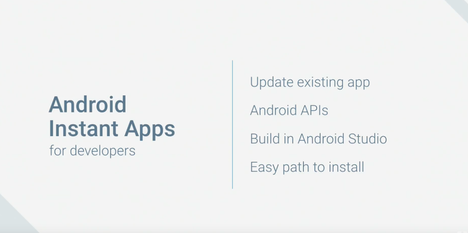 Android Instant Apps sollen noch 2016 verfügbar sein. (Screenshot: youtube.com)