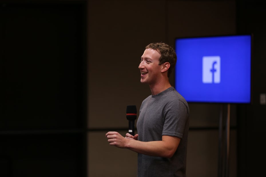 Mark Zuckerberg glaubt nicht an die Existenz einer Facebook-Filterblase. (Foto: dpa)