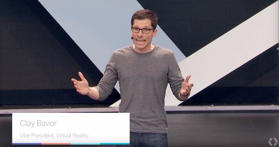 Google-Daydream-Vordenker: Clay Bavor ist der Leiter von Googles VR-Abteilung. (Screenshot: Google)