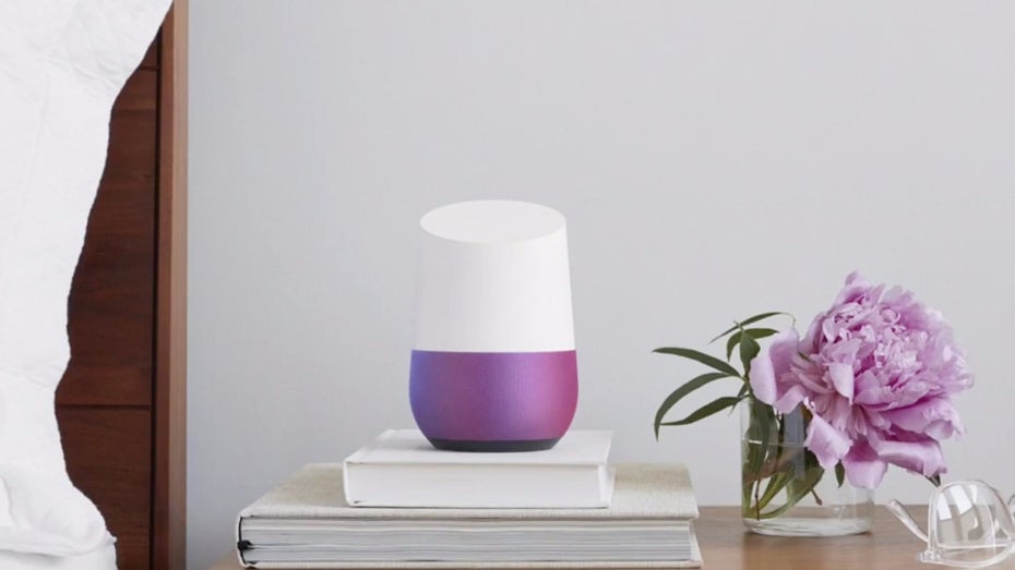 Google Home: Der digitale Assistent für den Haushalt. (Bild: Google)