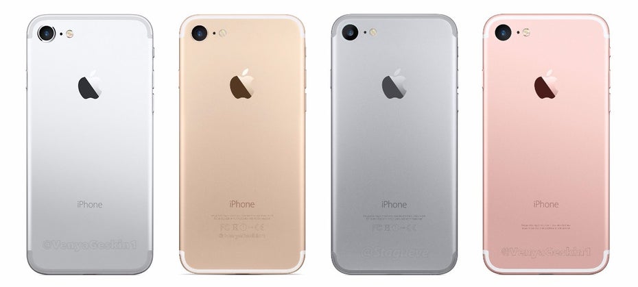 Das iPhone 7 dürfte wie auch das iPhone 6s in vielen verschiedenen Farben angeboten werden. (Bild: VenyaGeskin1)