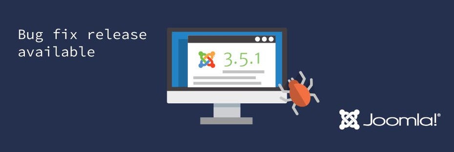 Version 3.5.1 des CMS Joomla! ist ein reiner Bugfix-Release. (Grafik: joomla.org)