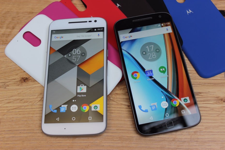 Moto G4 und G Plus erhalten Android 7.0 mit Sicherheit. (Foto: t3n)