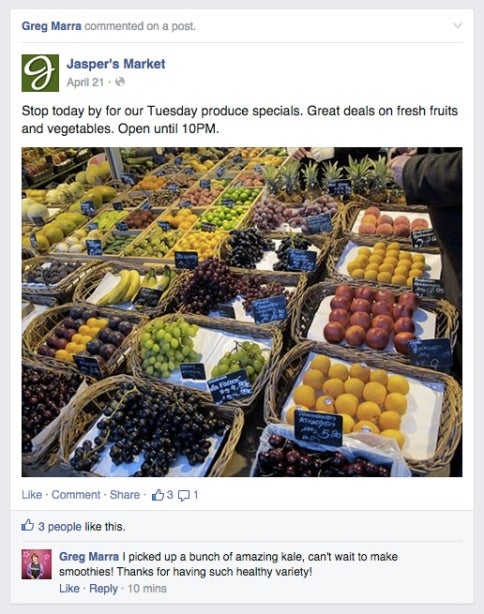 Wenn Beiträge eurer Facebook-Page aktiv geteilt werden und Likes und Kommentare erhalten, sollte das Update wenig Einfluss auf die Reichweite haben. (Bild: Facebook)