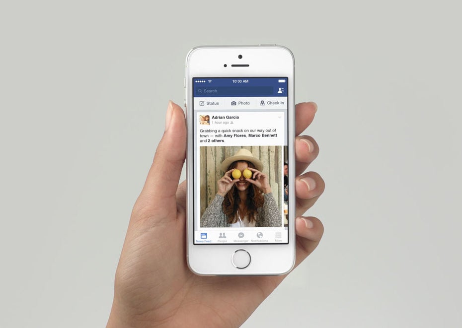 Mehr Fokus auf Freunde und Verwandte: Facebook aktualisiert seinen Newsfeed-Algorithmus erneut. (Foto: Facebook)