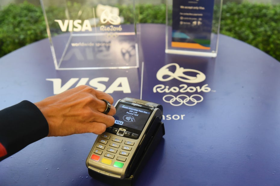 Visa will Bezahlen per NFC-Ring in Rio ermöglichen. (Business Wire/VISA)