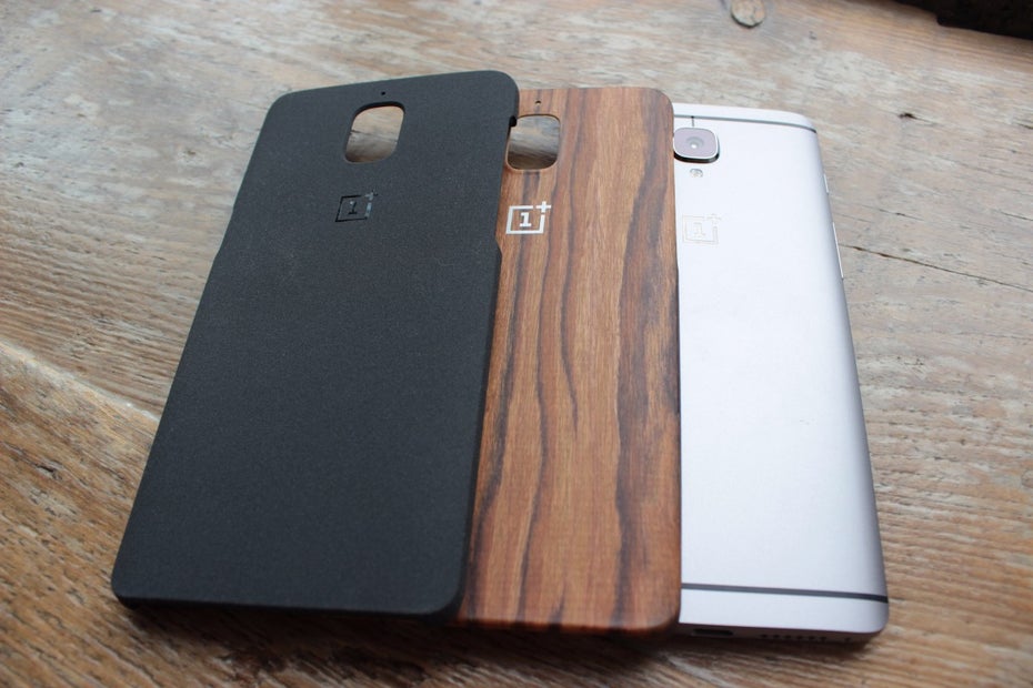 Doch mehr Lust auf eine Rückseite aus „Sandpapier“ – kein Problem: für das Oneplus 3 gibt es viele verschiedene Shells. (Foto: t3n)