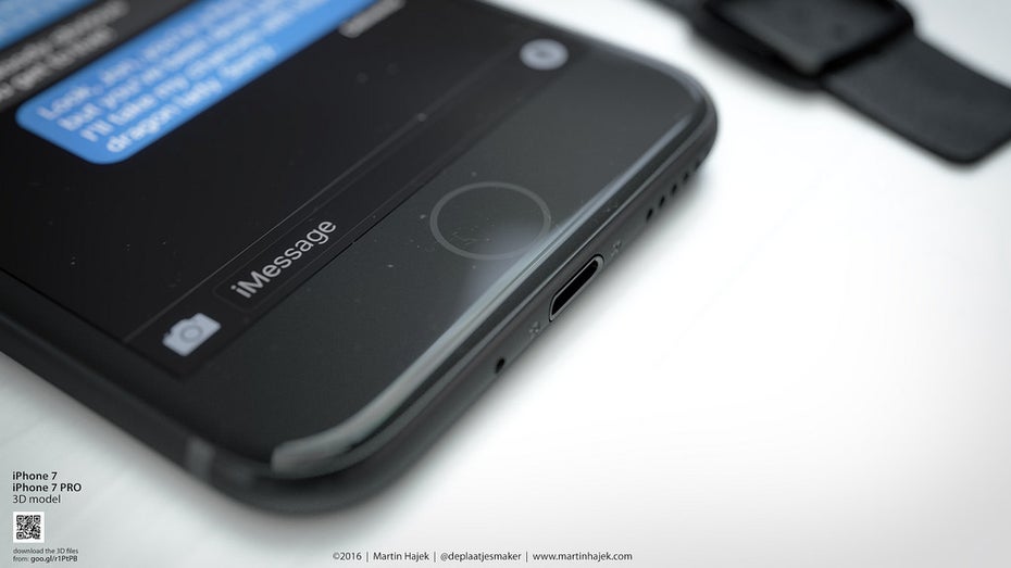 Black and beautiful: So schick könnte das iPhone 7 in Schwarz aussehen