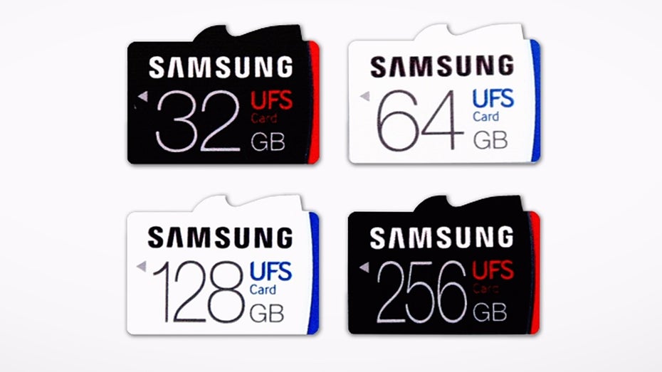 Samsungs neue UFS-2.0-Speicherkarten lassen microSD-Karten alt aussehen