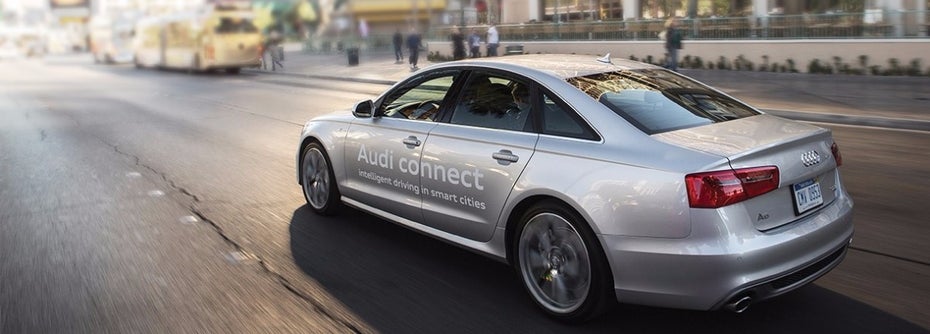 Entspannt durch die Stadt gondeln und Sprit sparen: Ampelinfo online von Audi soll das ermöglichen. (Bild Audi)