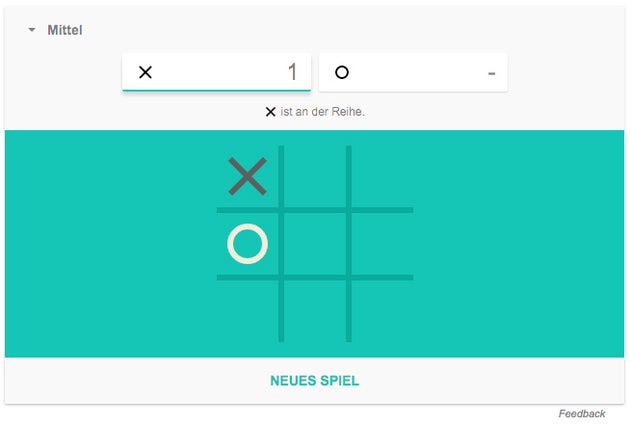 Tipps für den Sieg bei Tic Tac Toe Google