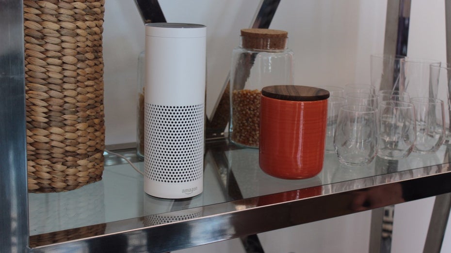 Nach Amazon soll auch Microsoft einen Assistenten fürs Zuhause in petto haben. (Foto: Amazon Echo, t3n)