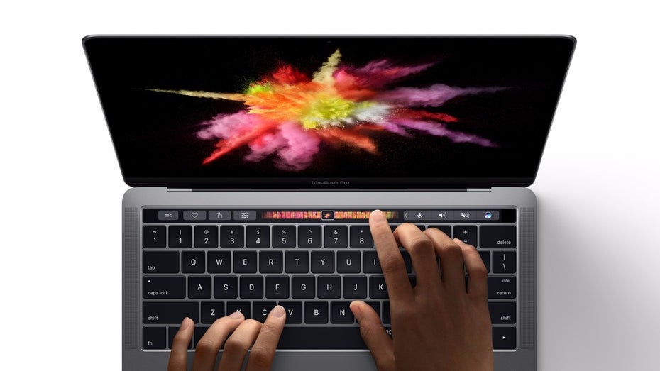 Macbook Pro (2016) ist offiziell: Kompakter, mit OLED-Leiste und TouchID