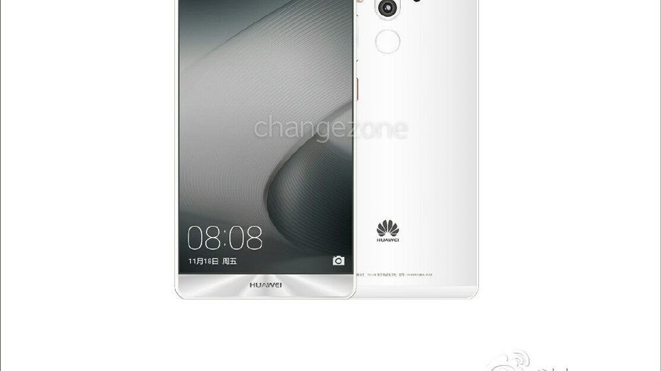 Huawei Mate 9 in Weiß. 