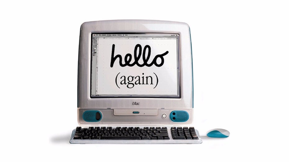 20 Jahre iMac: Der Computer, der den Schreibtisch bunt machte und Apple rettete