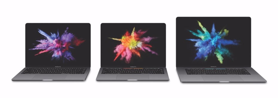 Das ist die neue Macbook-Pro-Familie. (Bild: Apple)