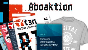 t3n-Abo inklusive Bitcoin-Buch von Springer