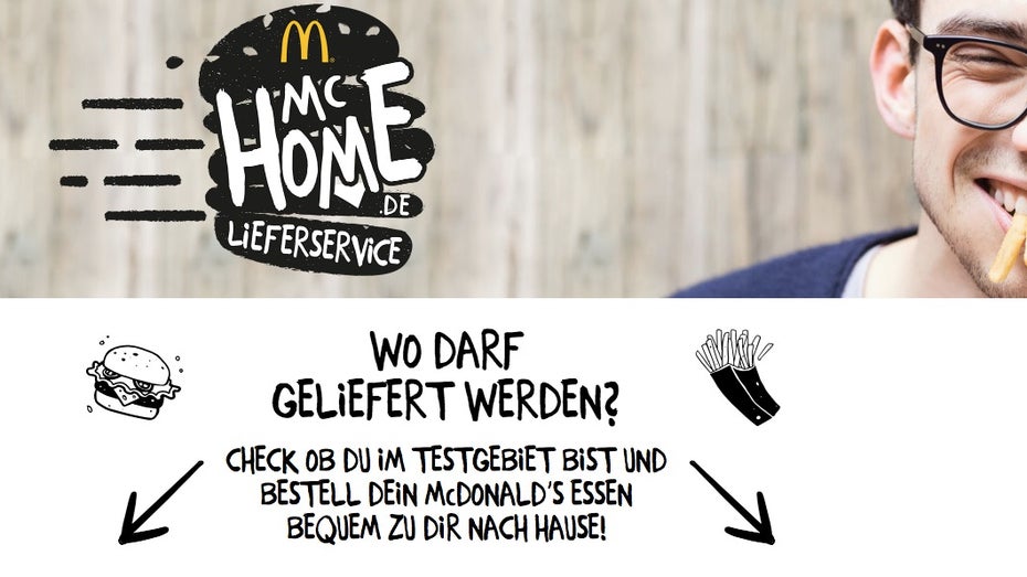McDonalds startet erneut eigenen Online-Lieferservice: McHome.de