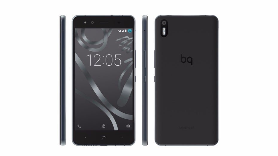 Das BQ Aquaris X5. (Bild: BQ)