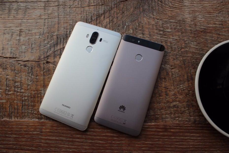 Huawei Nova und Mate 9 im Größenvergleich. (Foto: t3n)