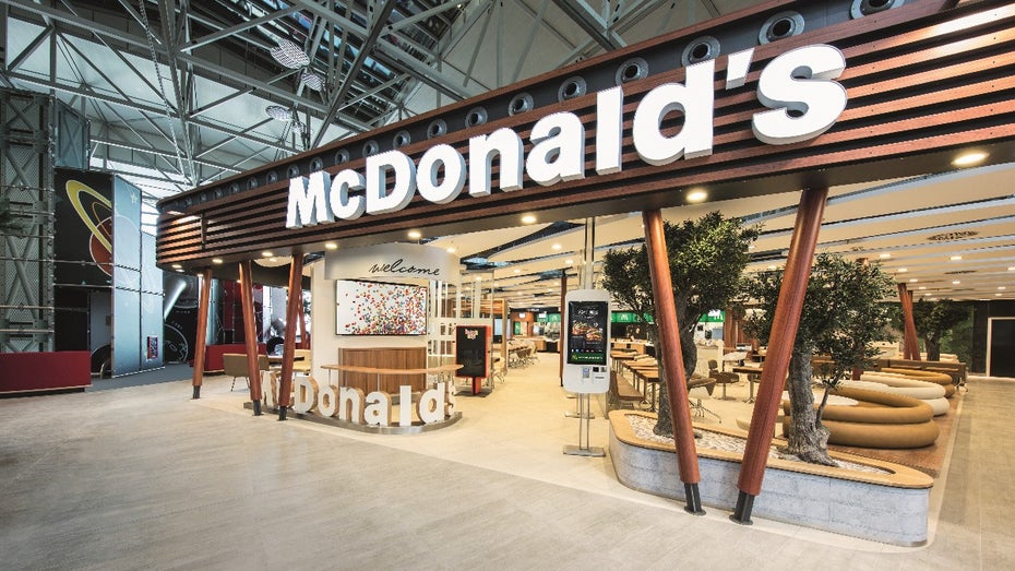 McDonalds Flagship-Restaurant am Flughafen Frankfurt. (Foto: obs/McDonald's Deutschland)
