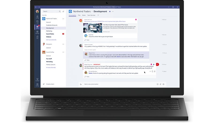 Neues Kollaborations-Tool: Microsoft Teams vorgestellt