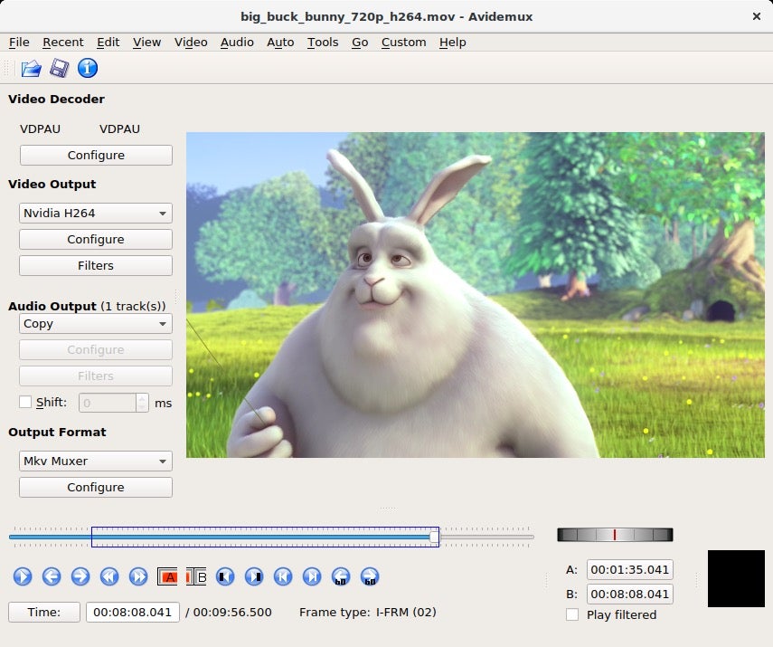 Avidemux gibt es für Windows, macOS und Linux. (Screenshot: Avidemux)