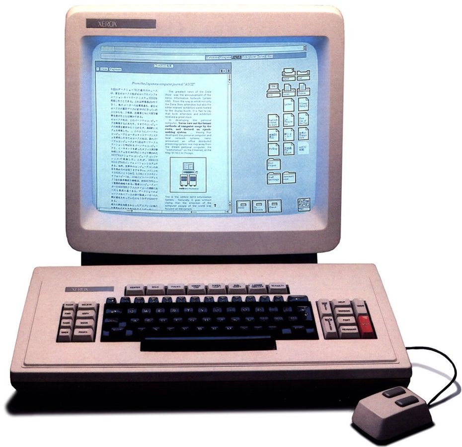 Der Xerox Star 8010 „Dandelion” von 1981. (Foto: Digibarn Computer Museum, CC-Lizenz)