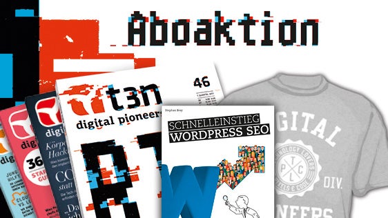 t3n-Abo inklusive „Schnelleinstieg WordPress SEO“ von Franzis