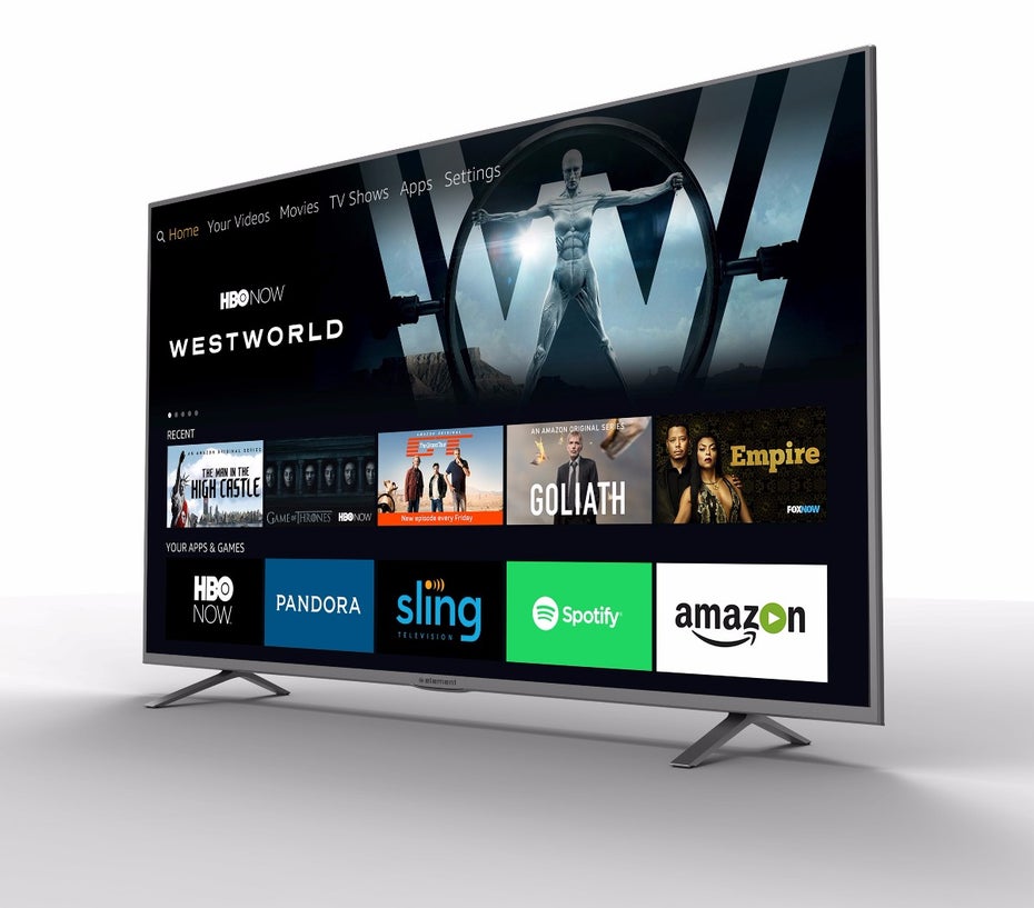 Alexa an Bord: Amazon hat bald auch Fernseher mit Fire OS im Angebot. (Bild: Tongfang)
