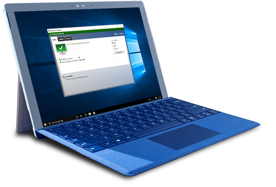 Laut O'Callahan reicht die auf Windows-Geräten vorinstallierte Antivirus-Software aus. (Bild: Microsoft)