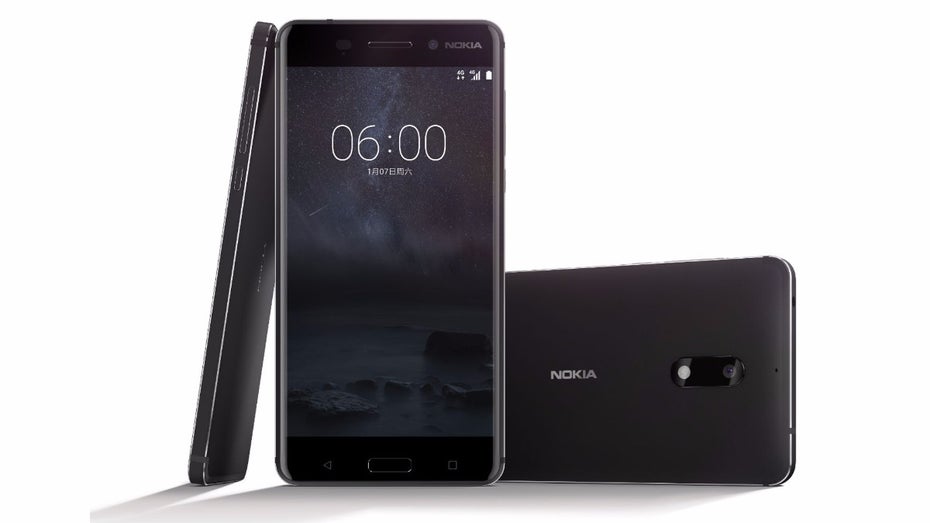 Das Nokia 6. (Bild: HMD)
