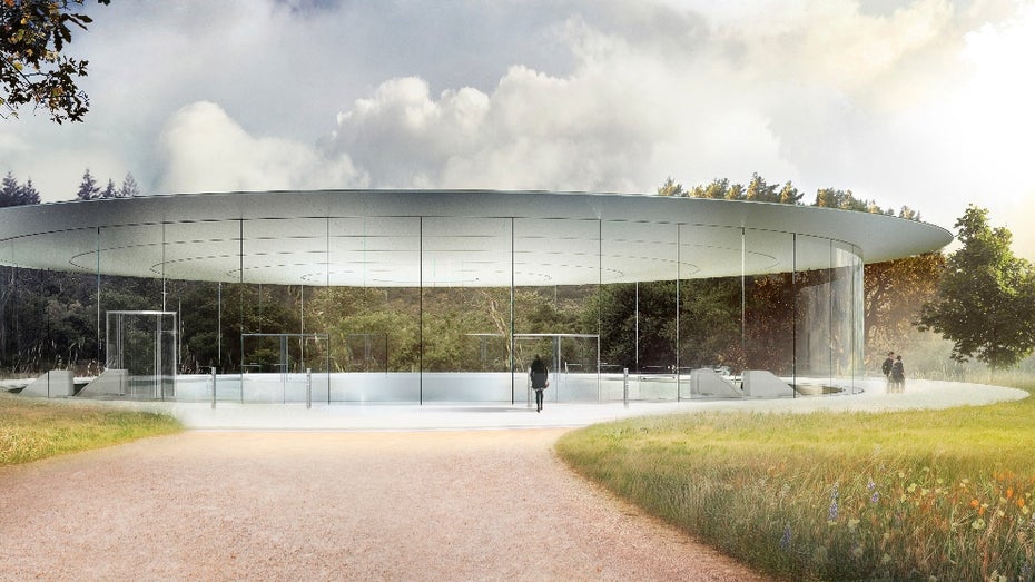 Apple Park: Alles in allem ist Norman Foster zufrieden mit seinem Werk. (Bild: Apple)