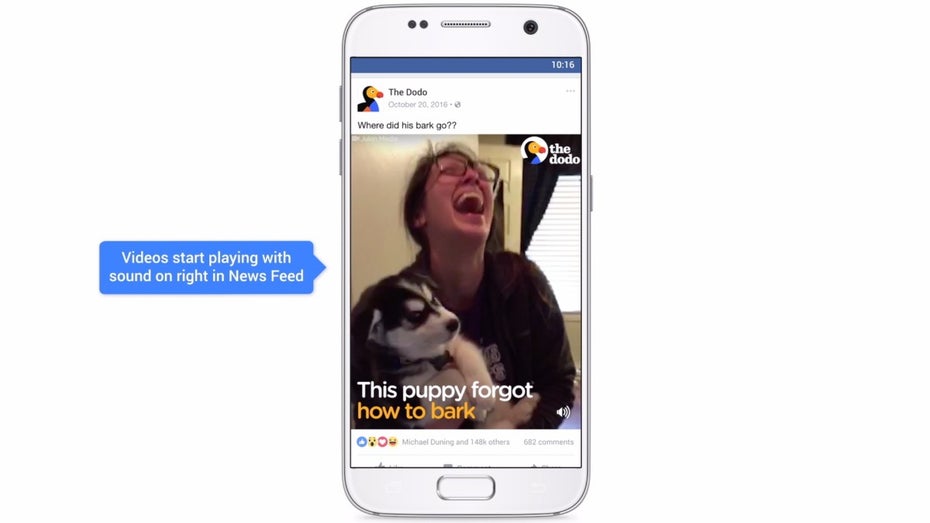 Facebook-App spielt Videos automatisch mit Sound ab – so stellt ihr ihn aus