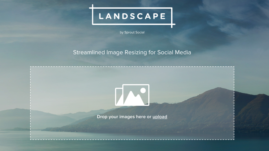 Landscape: Kostenlose Web-App passt dein Bildmaterial für Social Media an Landscape: Kostenlose Web-App passt dein Bildmaterial für Social Media an