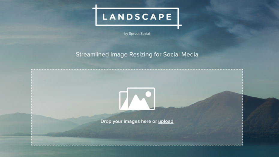 Landscape: Kostenlose Web-App passt dein Bildmaterial für Social Media an