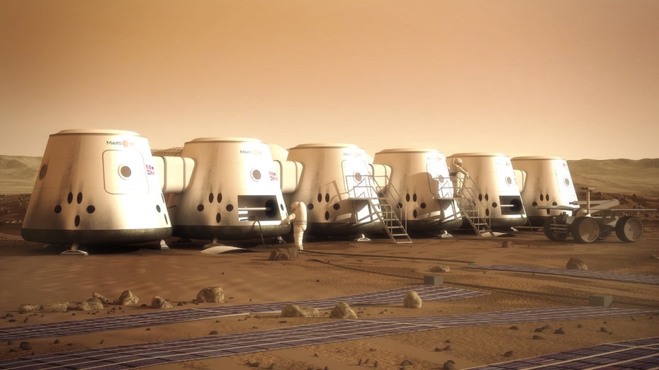 Mars One wollte die erste menschliche Kolonie auf dem Roten Planeten errichten. Das Projekt ist hochumstritten – und nun pleite. (Foto: Mars One)